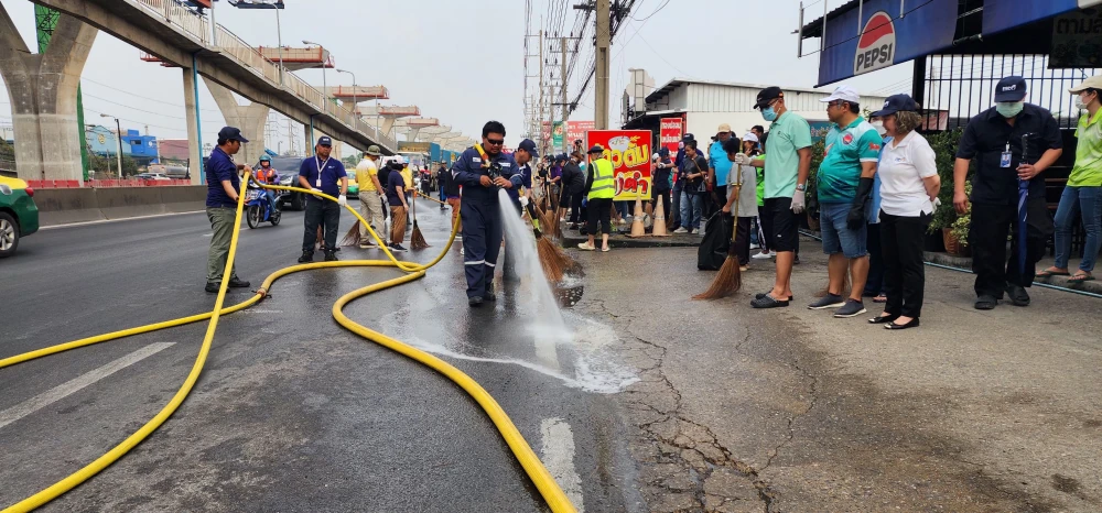 PSP ร่วมมือกับสมุทรสาครสร้างเมืองสะอาดในกิจกรรม "Big Cleaning Day" รวมพลังลดฝุ่น PM 2.5 สร้างเมืองที่น่าอยู่