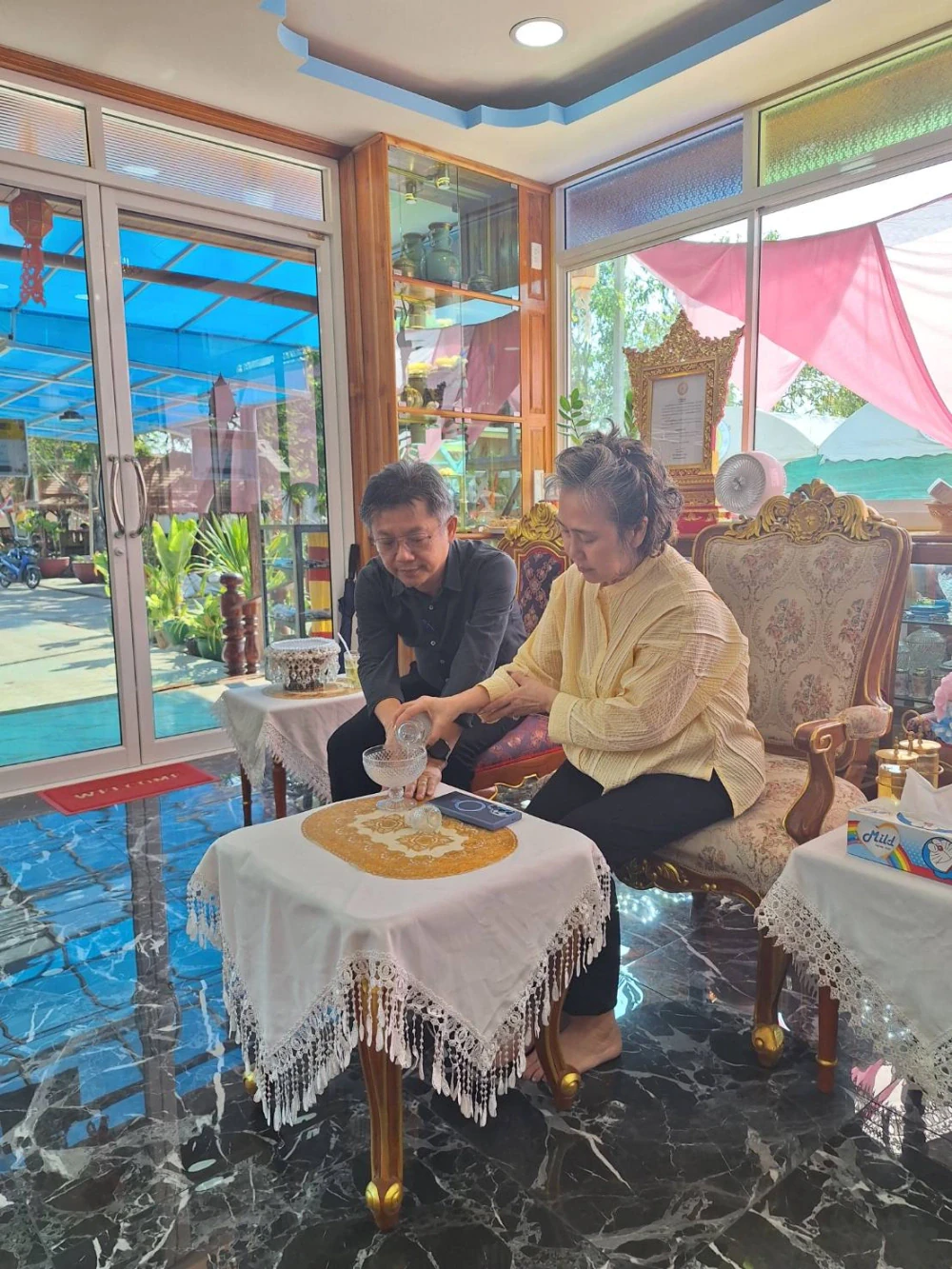 PSP มอบเงินสนับสนุนสร้างกุฏิทรงไทย ณ วัดชีผ้าขาว จังหวัดสมุทรสาครส่งเสริมวัฒนธรรมควบคู่กับการอนุรักษ์ศิลปวัฒนธรรมเพื่อเป็นศูนย์กลางของชุมชน