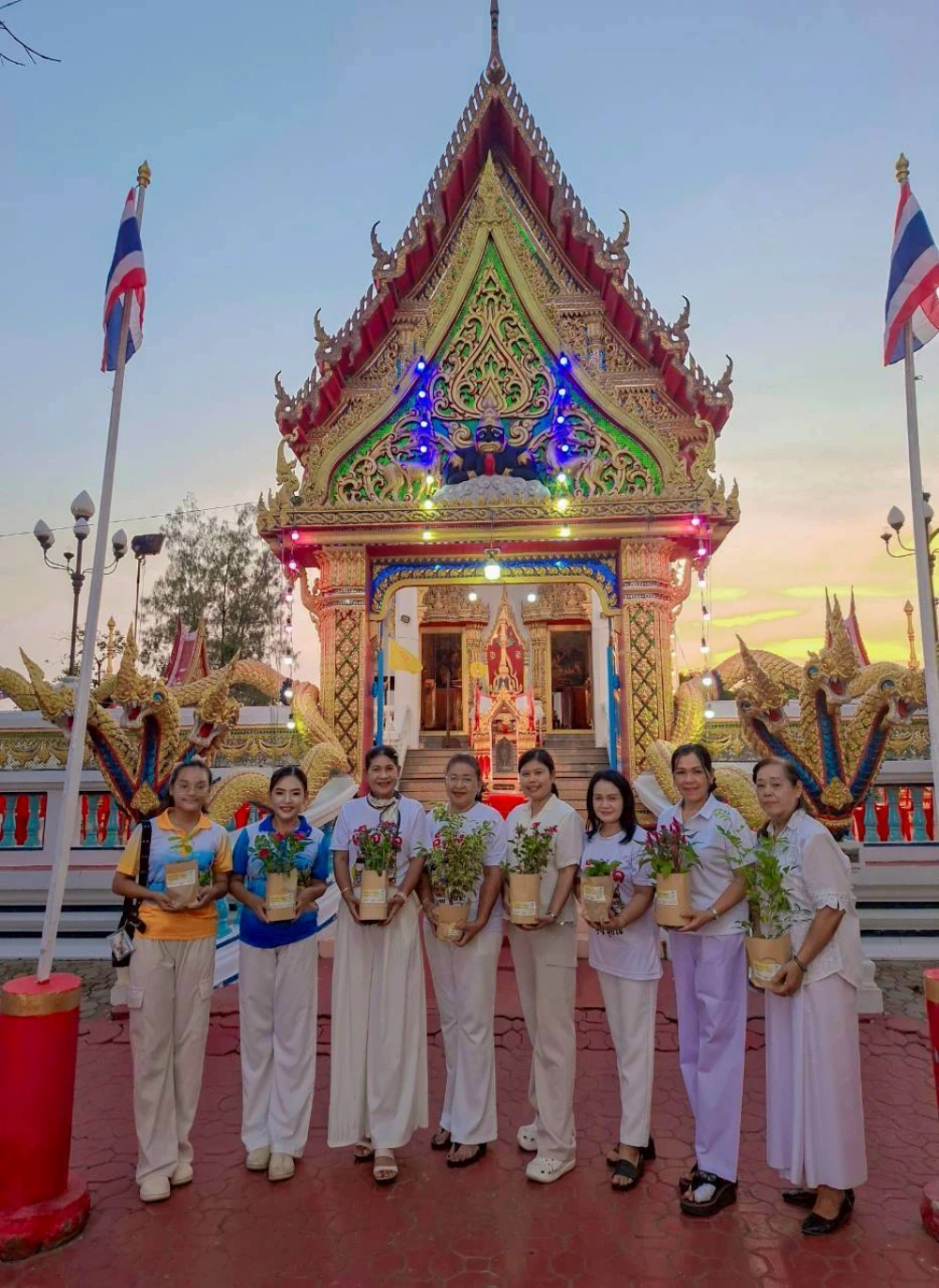 PSP Green Life “เวียนเทียนต้นไม้” สร้างบุญ ลดฝุ่น เพิ่มพื้นที่สีเขียวสู่ความยั่งยืน