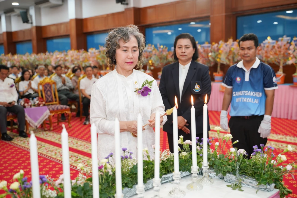 PSP มอบ 1 ล้านบาท สนับสนุนสร้างอาคารเรียน โรงเรียนสมุทรสาครวิทยาลัย